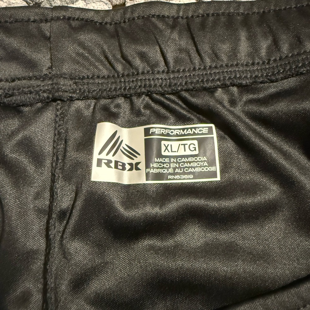RBX Black and Gray Athletic Shorts - Picture 6 of 7